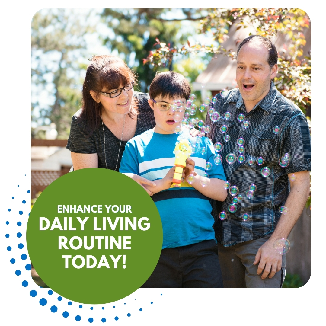 Image presents Improve Daily Living with NDIS